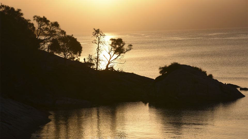 Por do sol